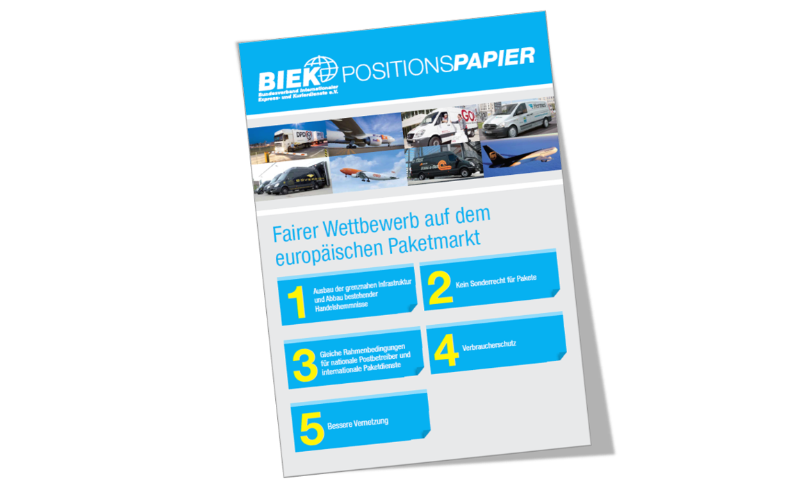 Fairer Wettbewerb auf dem europäischen Paketmarkt